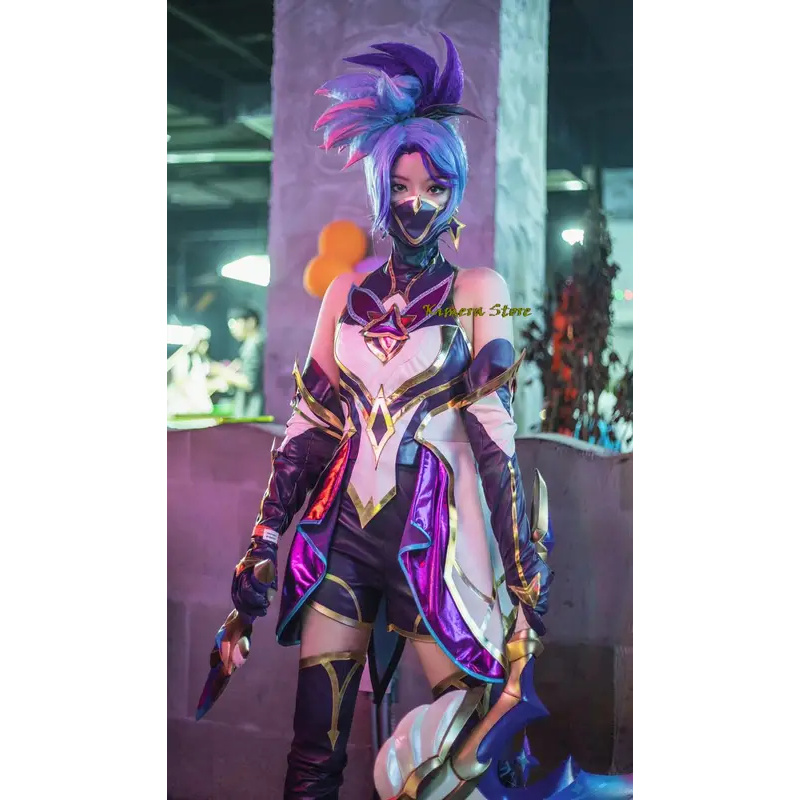 Party Games Youtube - Jogo lol star guardião akali cosplay