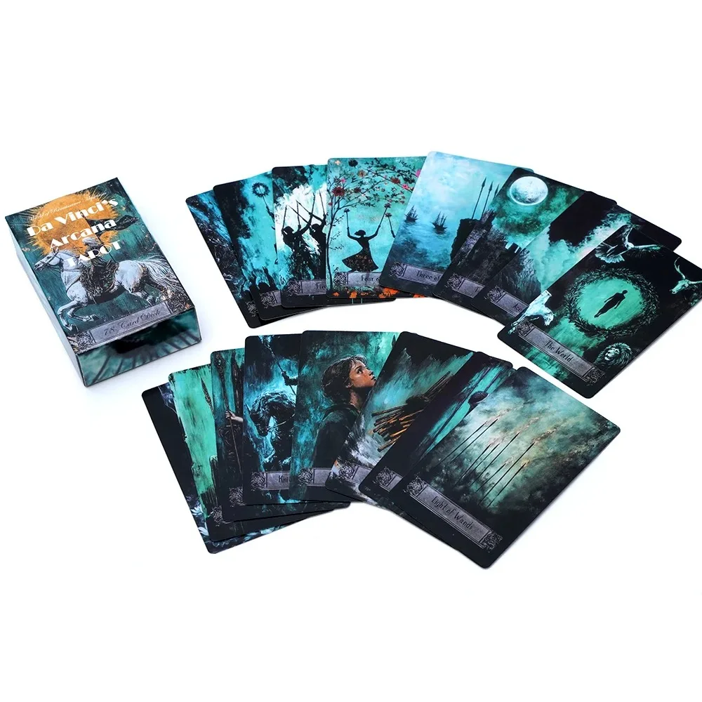 Party Games Juegos De Mesa - Baralho de tarô arcana da vinci