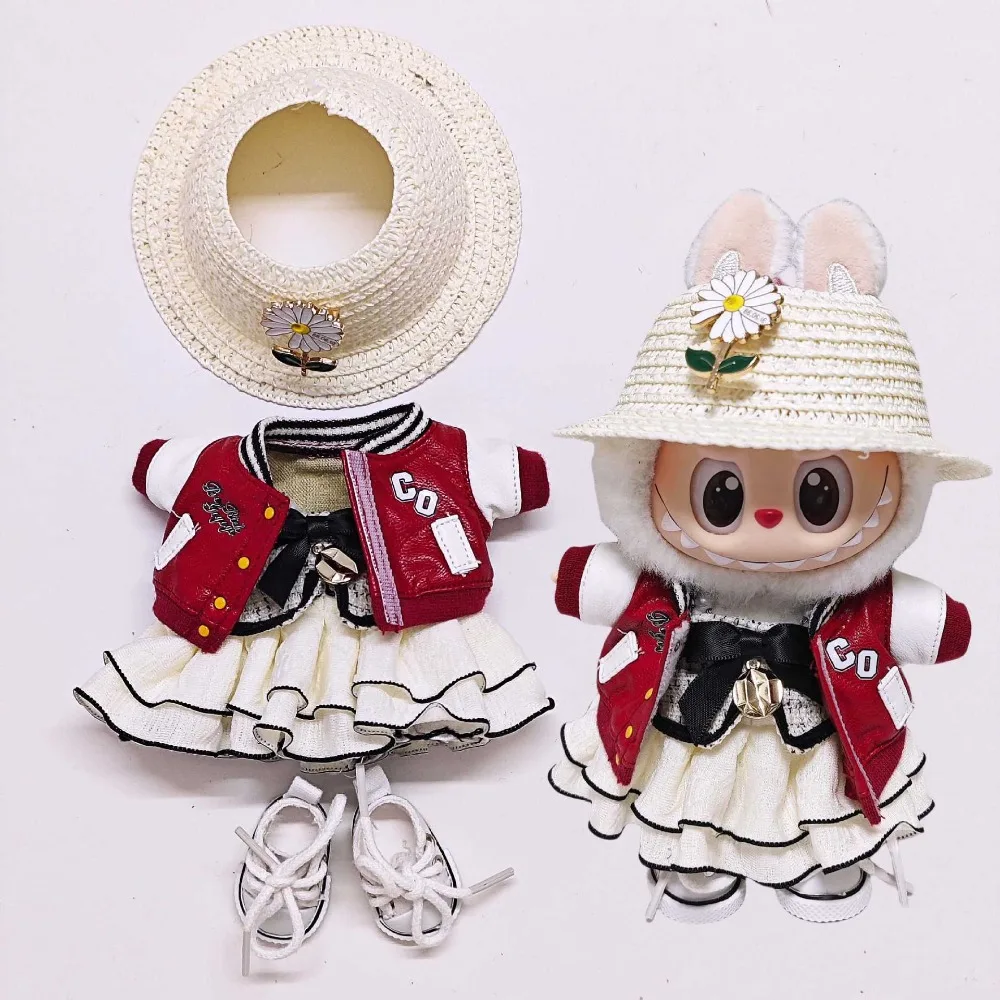 Party Games 15 In 1 - Roupas de boneca labubu de 15/17cm,