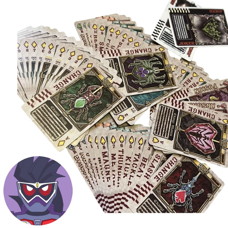 Party Games Entertainer - Bandai Kamen Rider personagens de anime
