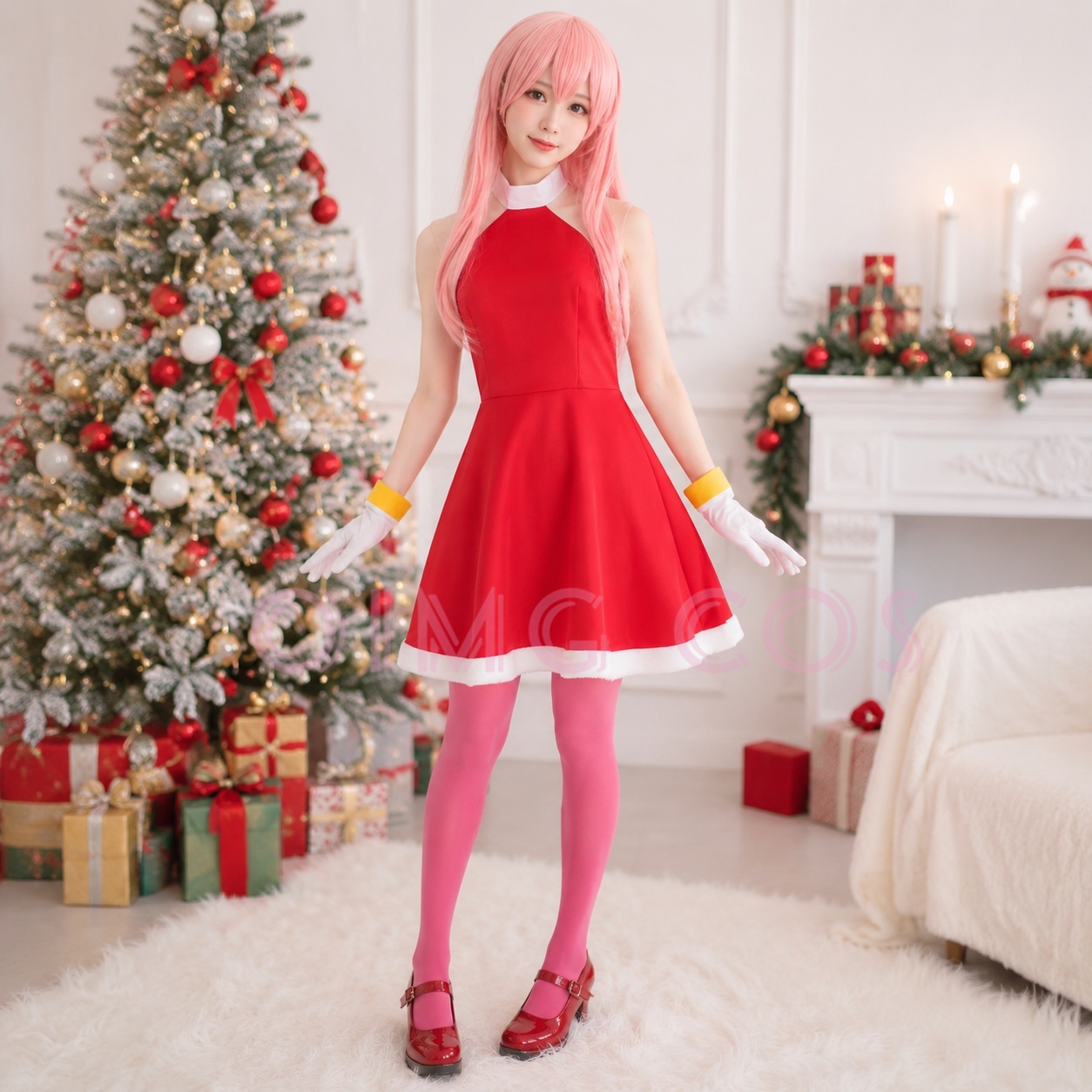 Party Games Groups - Fantasia Cosplay Amy Rose Adulto, Uniforme