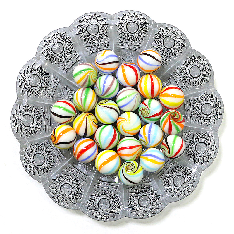 Party Games Kids Ideas - 6 Bolas de Vidro Artesanais Raras