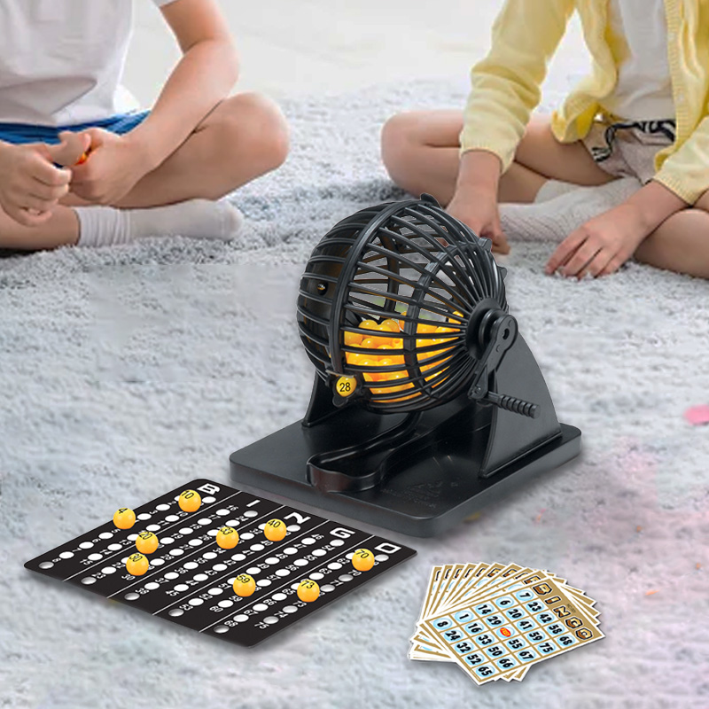 Party Games For Large Groups - Máquina de loteria de bingo, gaiola