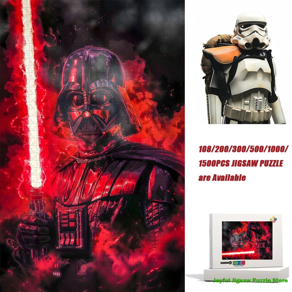 Party Games Entertainer - Quebra-cabeça Star Wars, belo presente para
