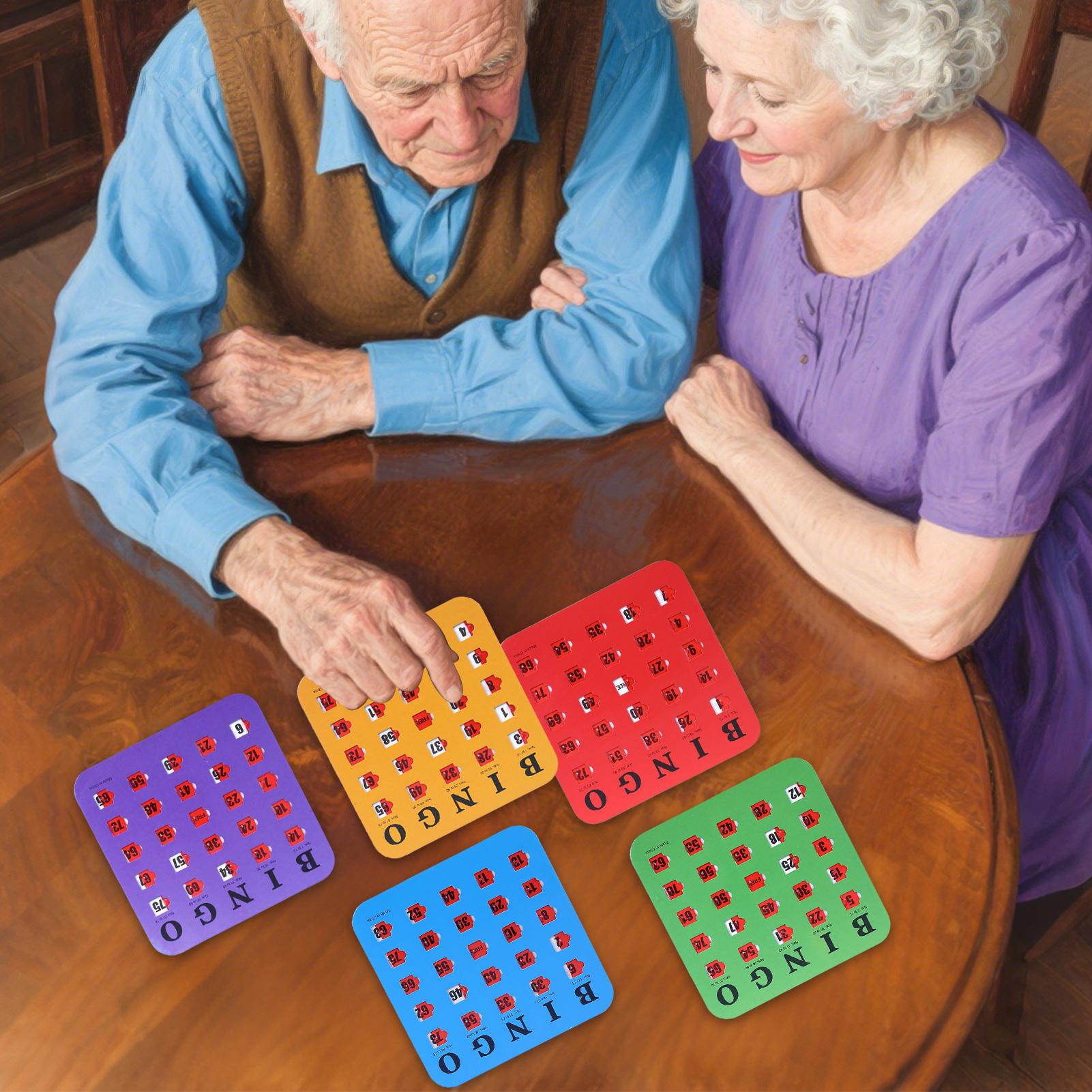 Party Games For Large Groups - 5 Cartas de Bingo com Impressão