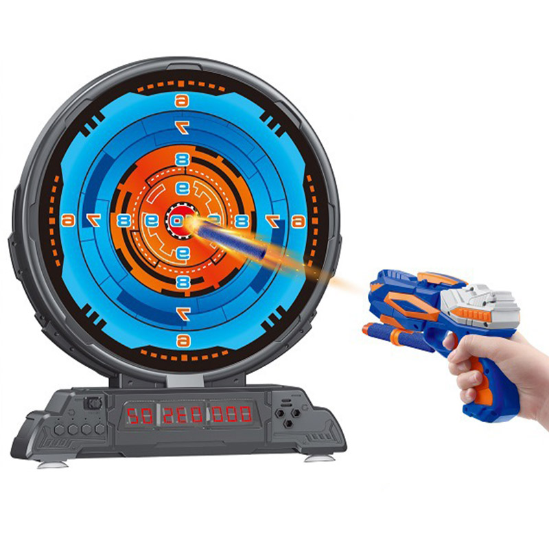Party Games Kids Birthday - Crianças tiro elétrico alvo para armas
