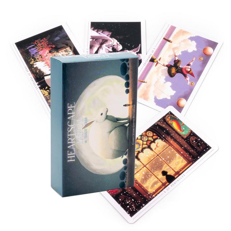 Party Games Entertainer - Heartscape Oracle Tarot Card, Inglês Completo,