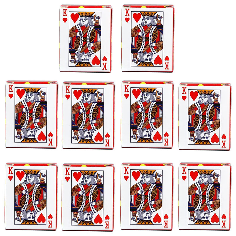Party Games Juegos De Mesa - Mini Poker Cartas para Crianças e