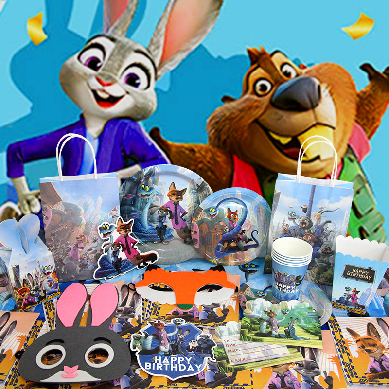Decoração de Festa de Aniversá - Zootopia Party Games avaliação e preço