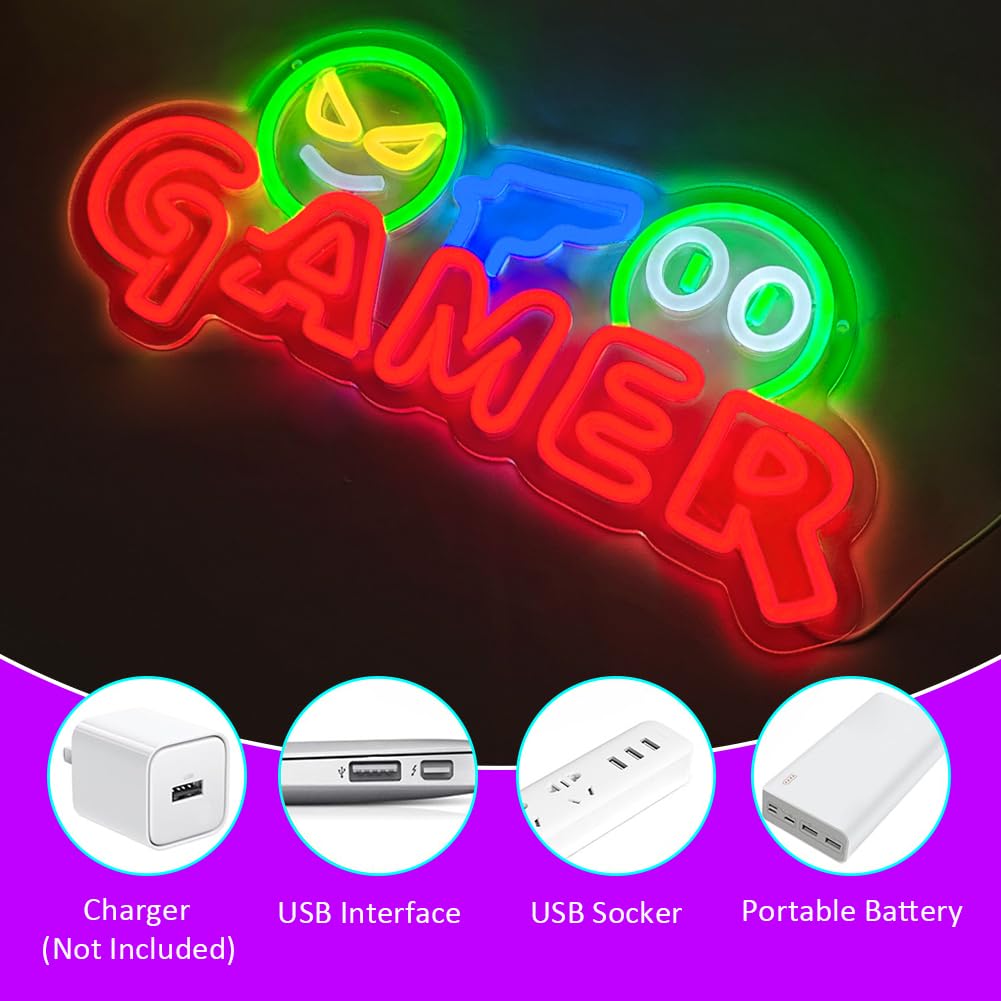 Luminária de Neon LED Personal - Party Games Baby Shower avaliação e preço