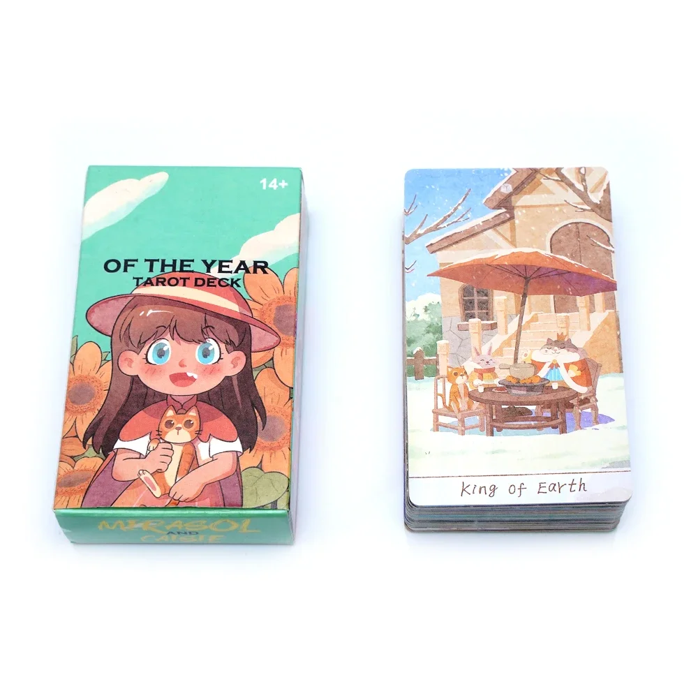 Baralho de tarô do ano 78 cart - Party Games Juegos De Mesa avaliação e preço