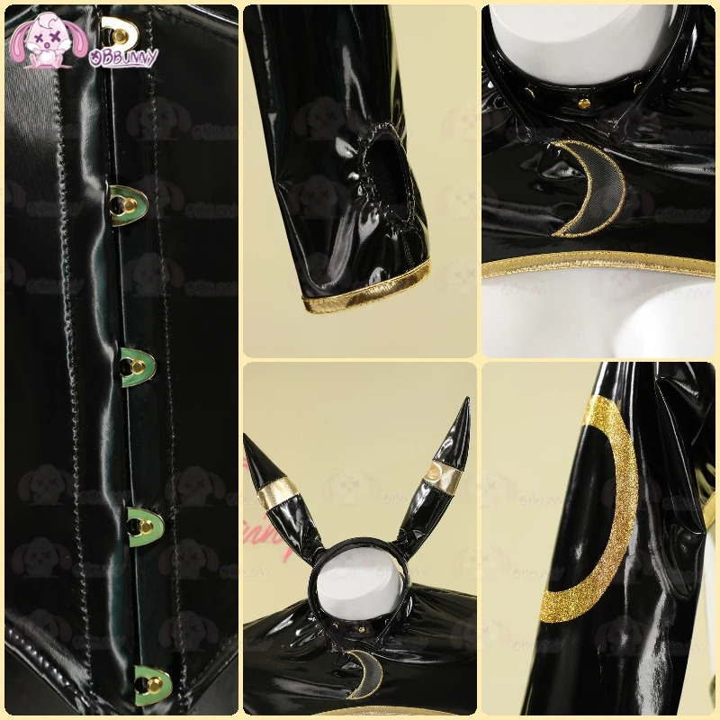 Umbreon coelho cosplay traje h - Party Games Bunny avaliação e preço