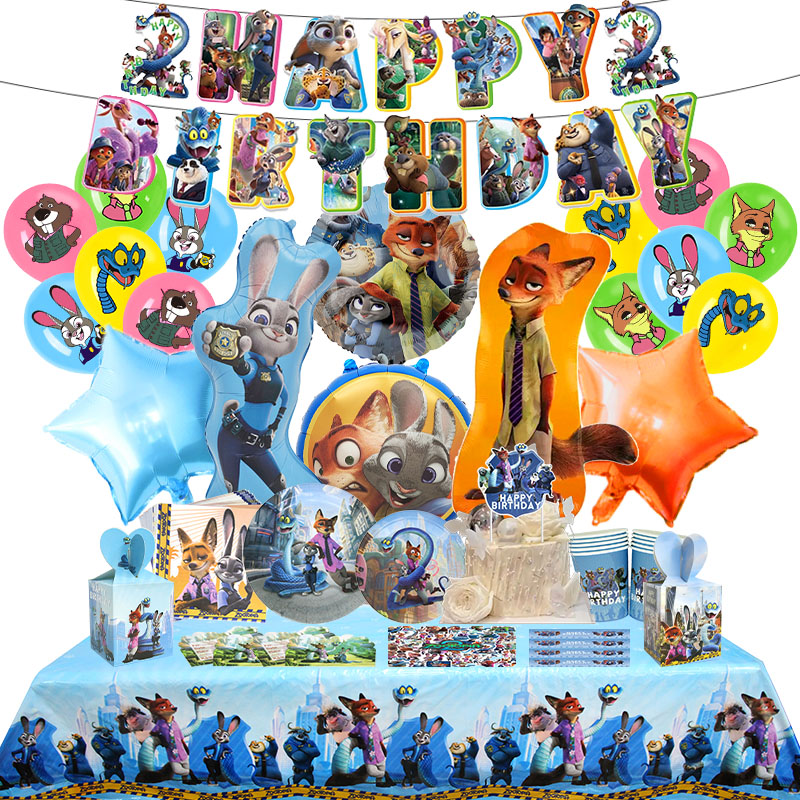 Decoração de festa de aniversá - Zootopia Party Games avaliação e preço