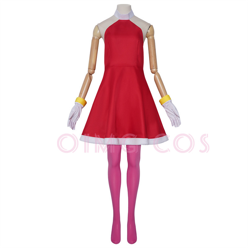 Fantasia Cosplay Amy Rose Adul - Party Games Groups avaliação e preço