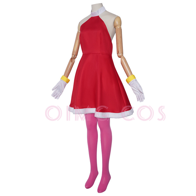 Fantasia Cosplay Amy Rose Adul - Party Games Groups avaliação e preço