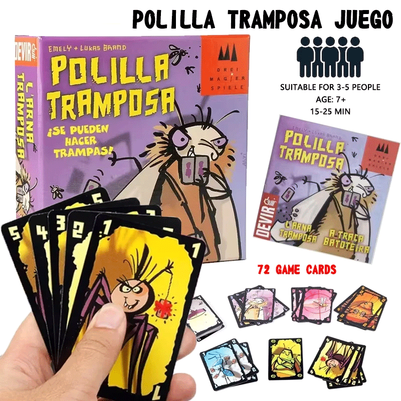 Cheating Moth Jogo de cartas e - Party Games Juegos De Mesa avaliação e preço