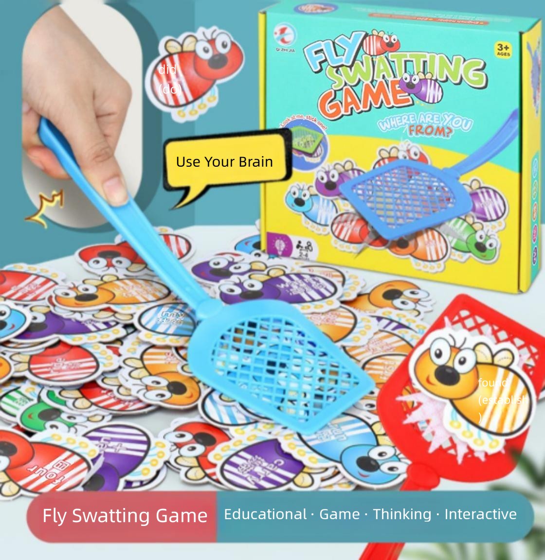 Jogo de Raquete de Moscas para - Quick Games Party avaliação e preço