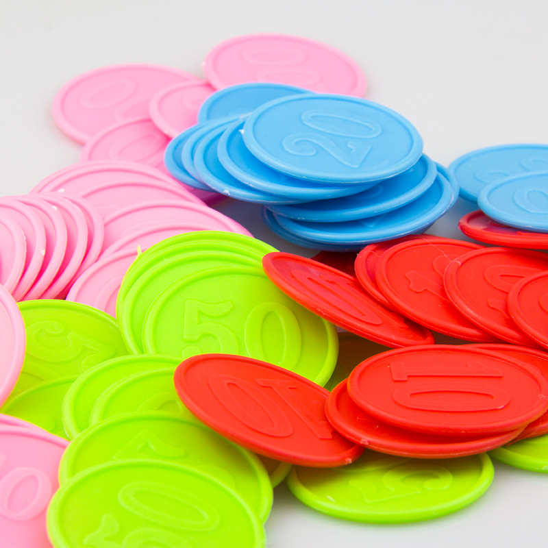 Fichas de pôquer com números,  - Party Games Juegos De Mesa avaliação e preço