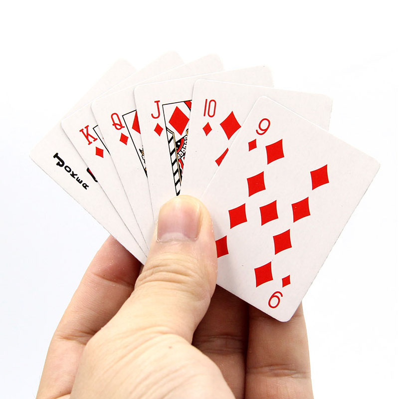 10 pçs mini cartas de jogo par - Party Games Juegos De Mesa avaliação e preço