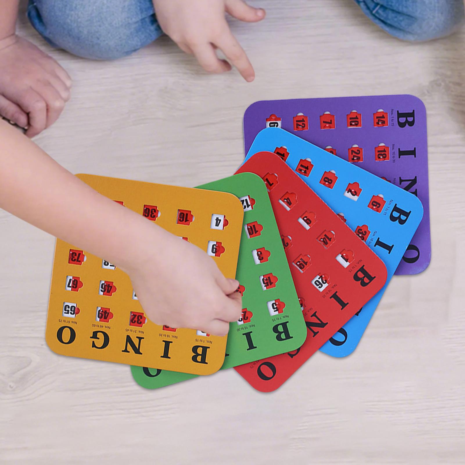5 Cartas de Bingo com Impressã - Party Games For Large Groups avaliação e preço
