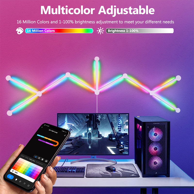 Lâmpada de parede rgb intelige - Party Games Groups avaliação e preço