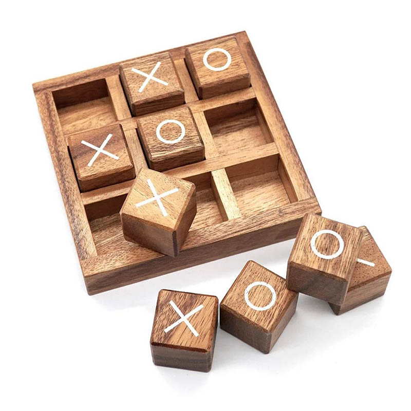 Jogo de tabuleiro de madeira t - Party Games Juegos De Mesa avaliação e preço