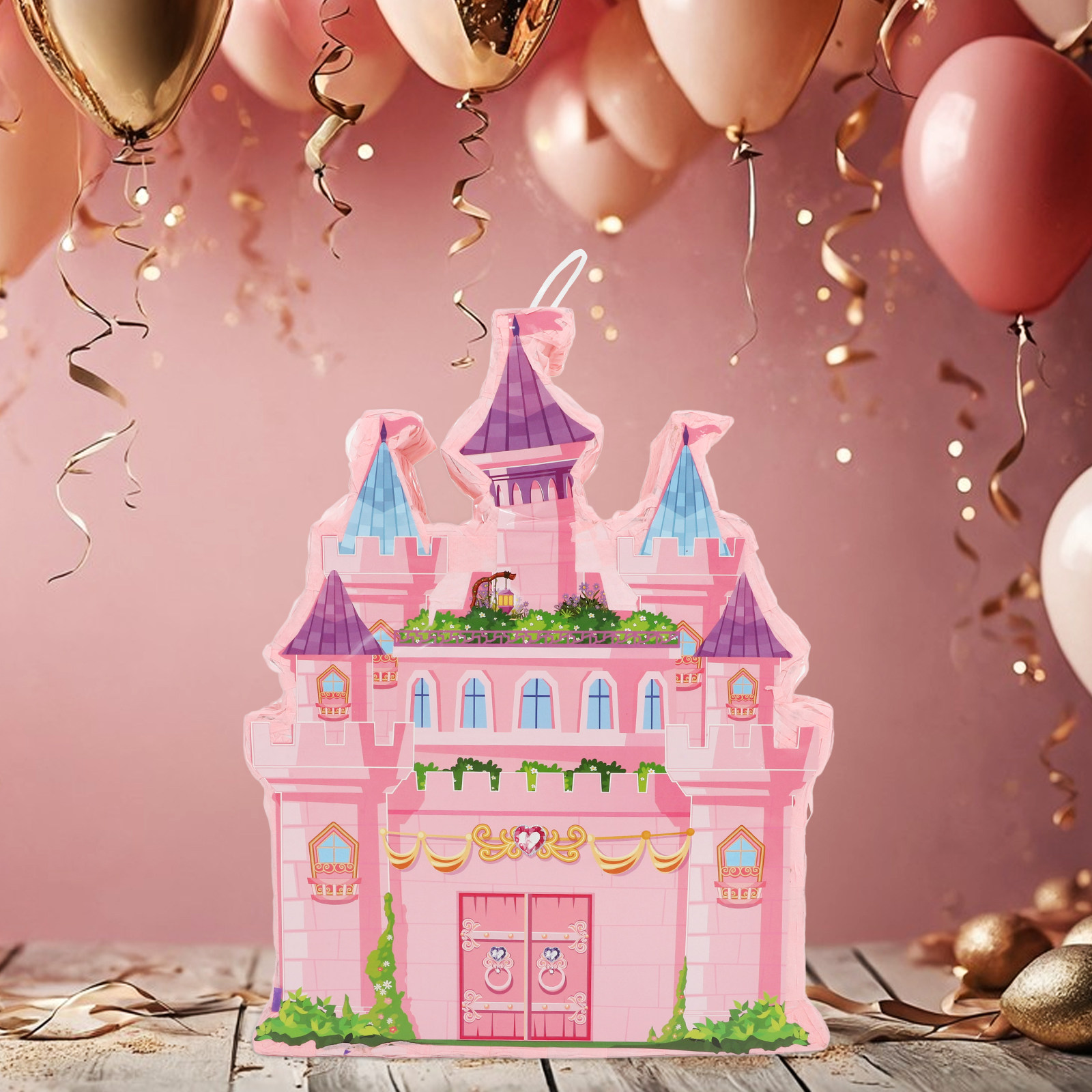 1 Conjunto de Pinata Castelo d - Party Games Kids Birthday avaliação e preço