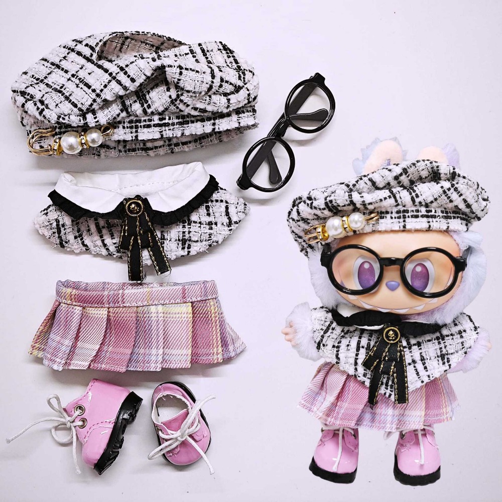 Para 15/17cm labubu roupas rou - Party Games 15 In 1 avaliação e preço