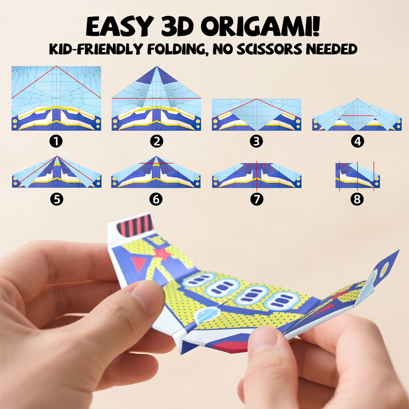 Kit de Origami para Crianças c - Party Games Kids Birthday avaliação e preço