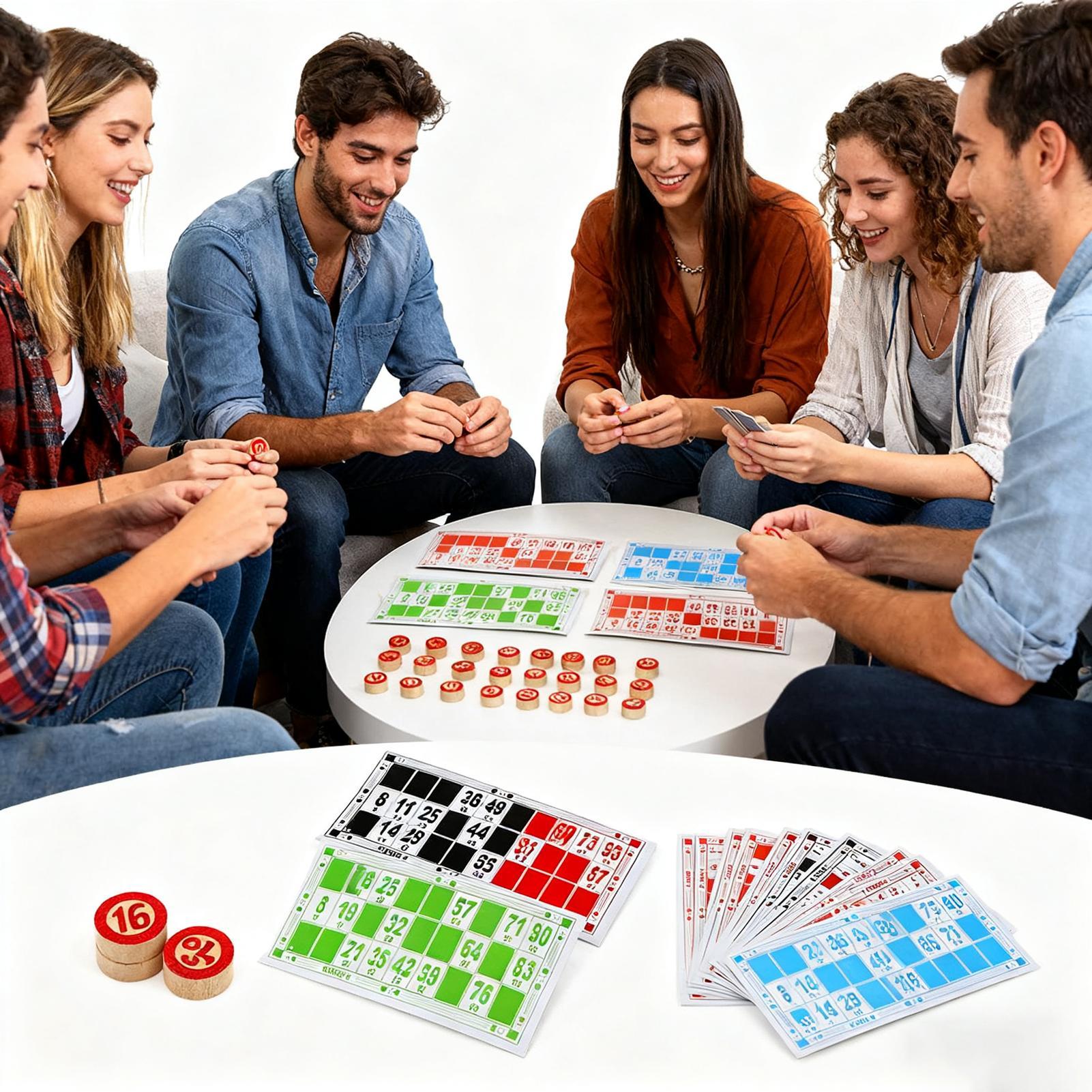 Conjunto de bingo engraçado ed - Party Games For Large Groups avaliação e preço