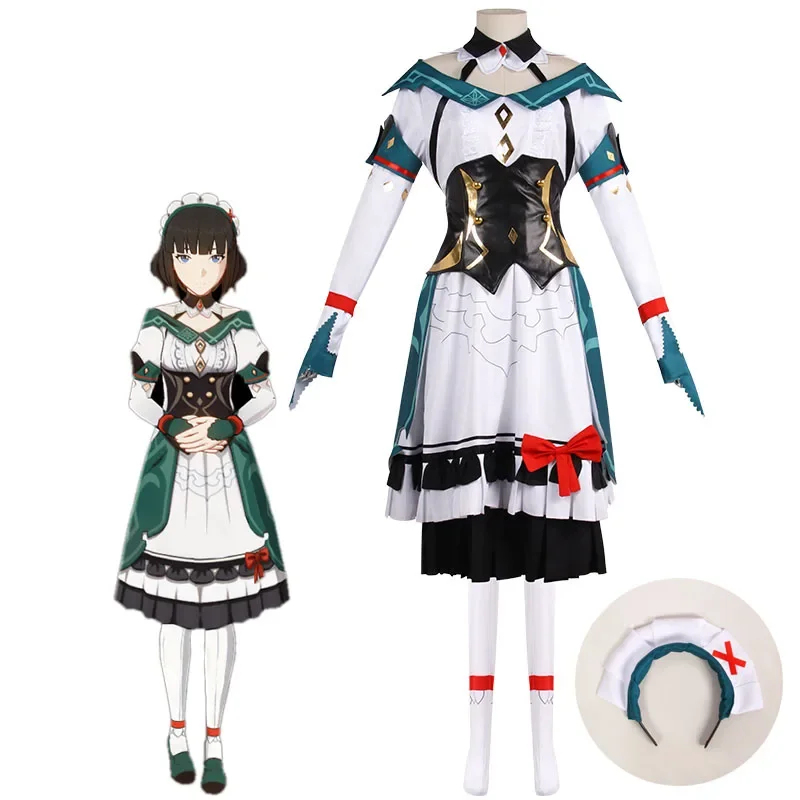 Fantasia de Cosplay Elegante d - Party Games Youtube avaliação e preço