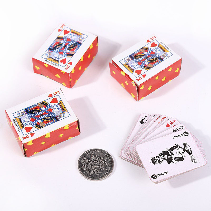 Mini cartas de jogo de pôquer, - Party Games Juegos De Mesa avaliação e preço