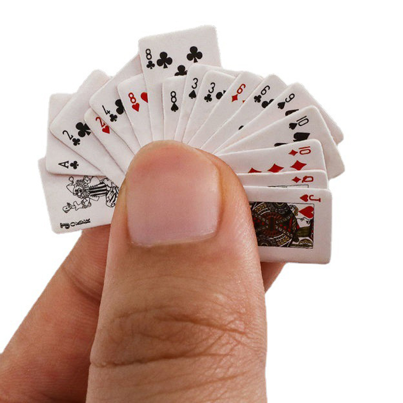Mini cartas de jogo de pôquer, - Party Games Juegos De Mesa avaliação e preço