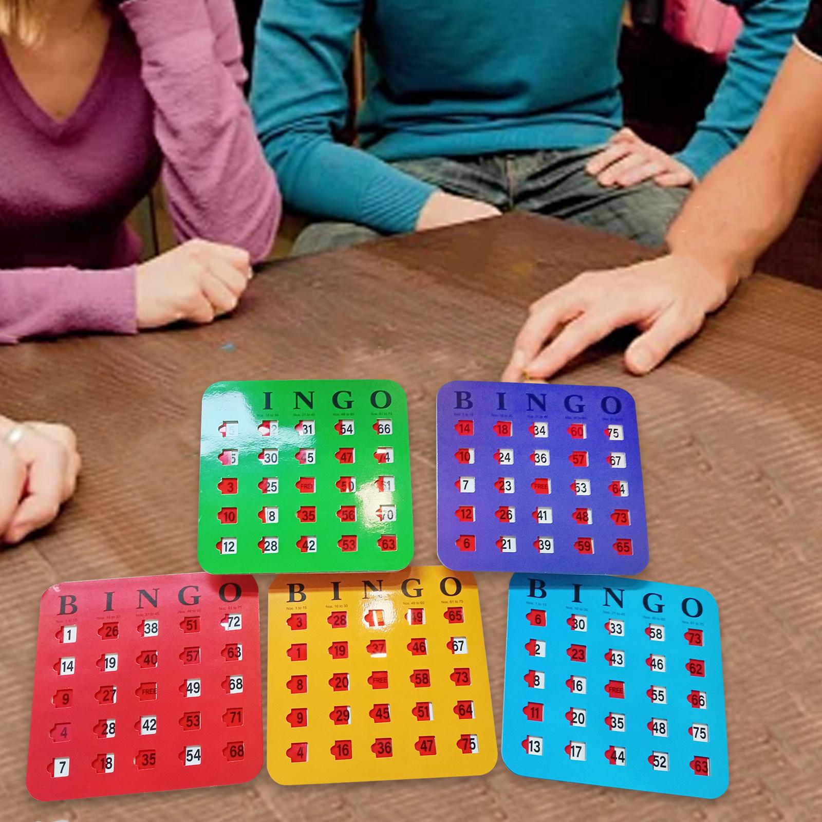 5 peças grande impressão bingo - Party Games For Large Groups avaliação e preço