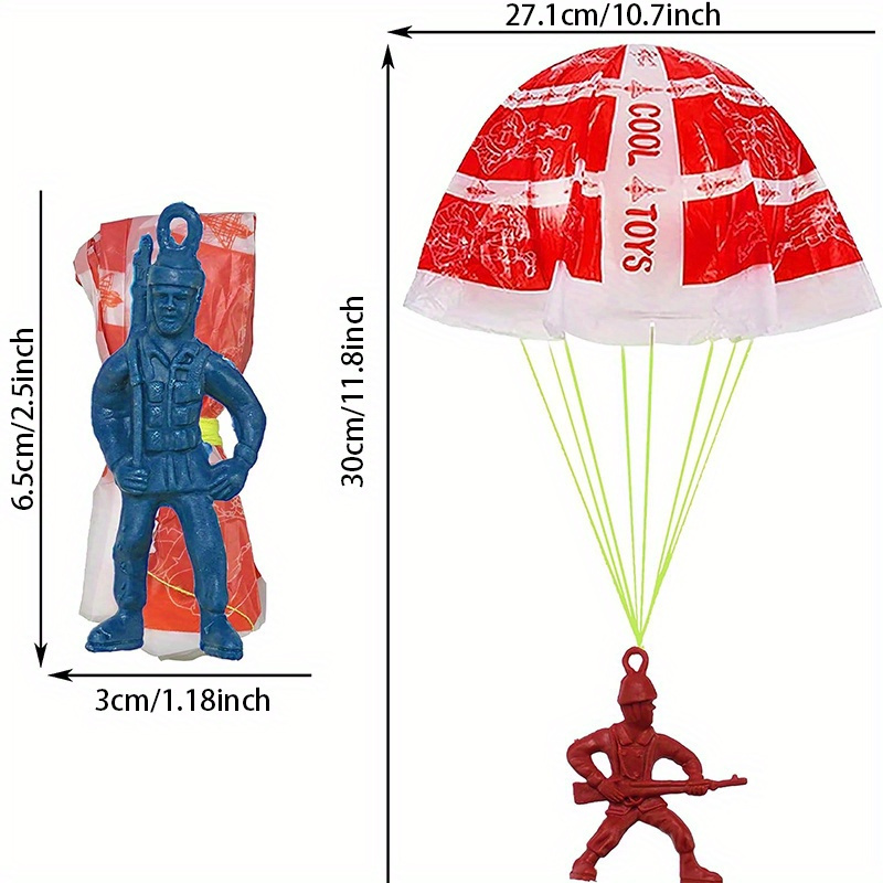 10/100 pçs brinquedos de pára- - Party Games Kids Ideas avaliação e preço