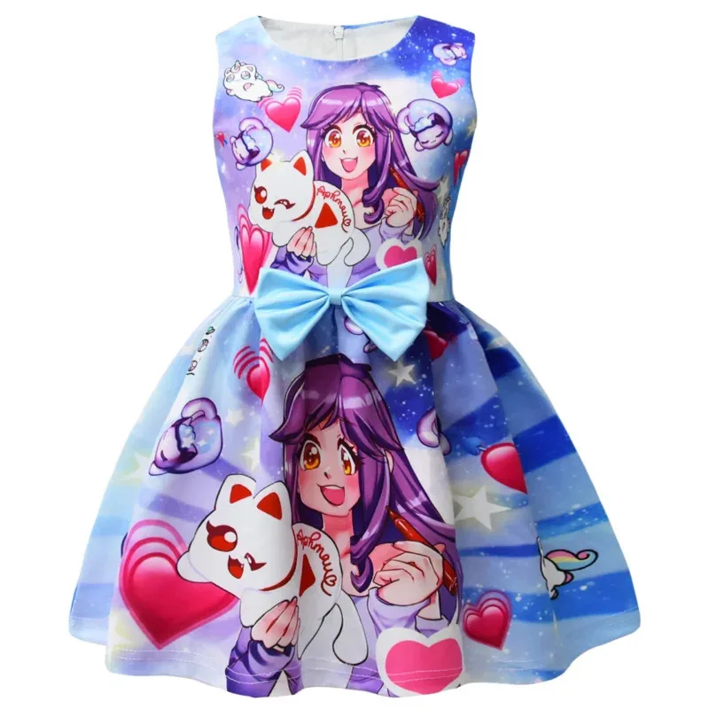 ♥ Vestido de Princesa Cosplay  - Party Games Kids Birthday avaliação e preço