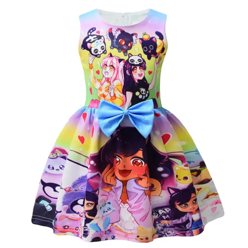 ♥ Vestido de Princesa Cosplay  - Party Games Kids Birthday avaliação e preço