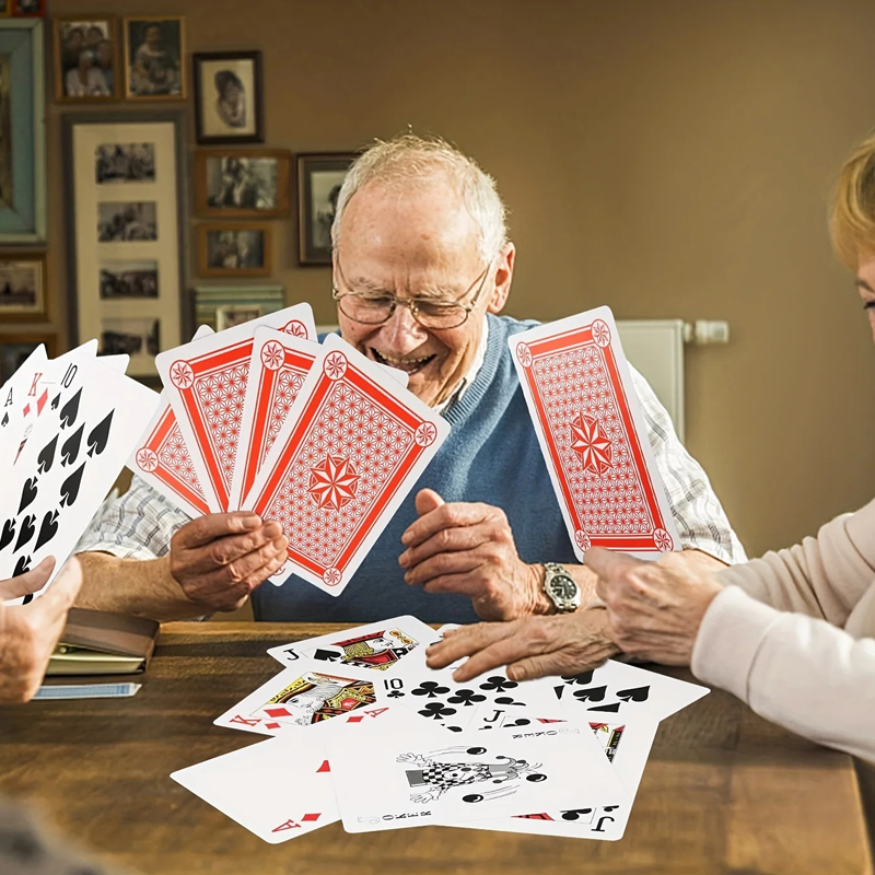 Cartas de baralho gigantes, 2x - Party Games Juegos De Mesa avaliação e preço